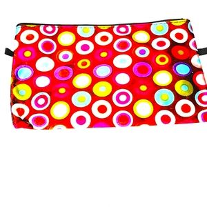 `P25552 Vinyl Colorful Makeup Bag